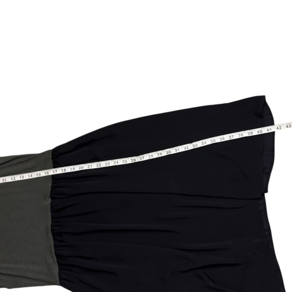 Anthropologie Dolan Fabiana Knit Dress Olive Green Black- Size Small - Picture 9 of 12